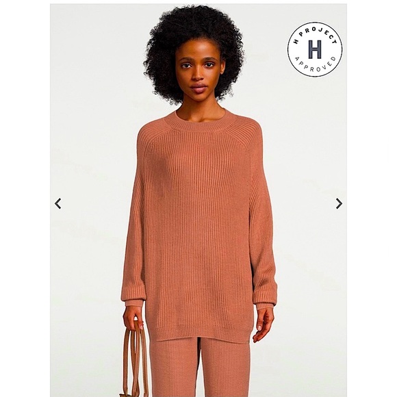 HANDVAERK Alpaca Ribbed Sweater - Picture 2 of 3